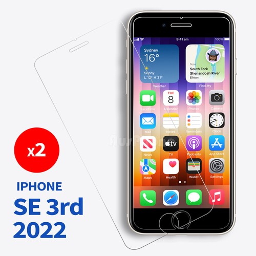 2X Tempered Glass Screen Protector For iPhone 16 15 14 13 12 11 Pro Max PLUS XR - Picture 48 of 50