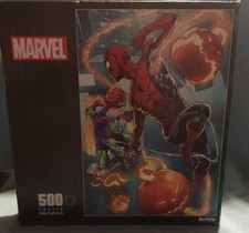 Buffalo Games Marvel Puzzle Spider-Man VS Duende Verde 500 piezas Nuevo