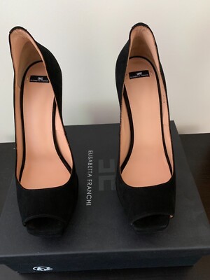 Décolleté shoes Elisabetta Franchi made in Italy size 38/5 uk