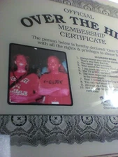 Over The Hill Certificate fracture on-to glass & framed¨¨  