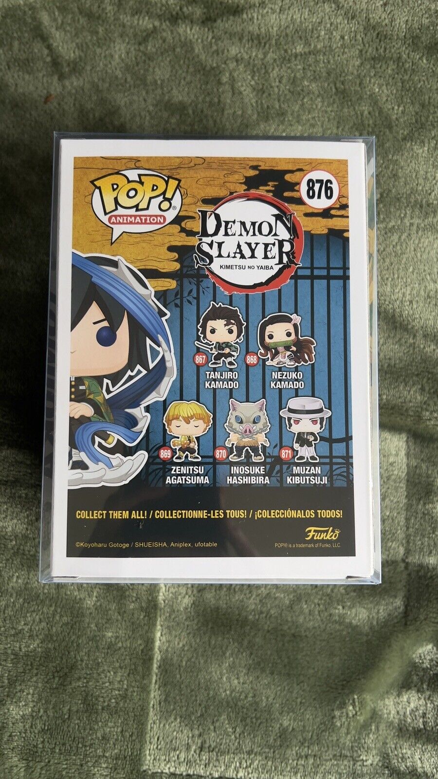 Funko Pop Demon Slayer Giyu Tomioka Vinyl Figure - 51721 for sale online