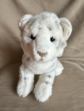 Zahara 10 Douglas Cuddle Toys White Tiger Cub Plush Stuffed Animal Very Sweet