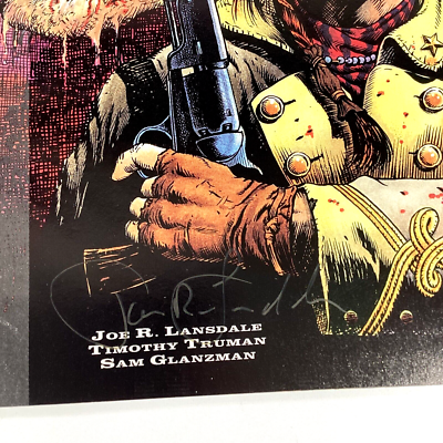 Jonah Hex Two Gun Mojo 1 Signed by Writer Joe R. Lansdale, DC