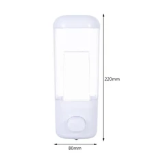 500ML Liquid Soap Pump Dispenser Wall Mount Shower Shampoo Lotion Container Hand