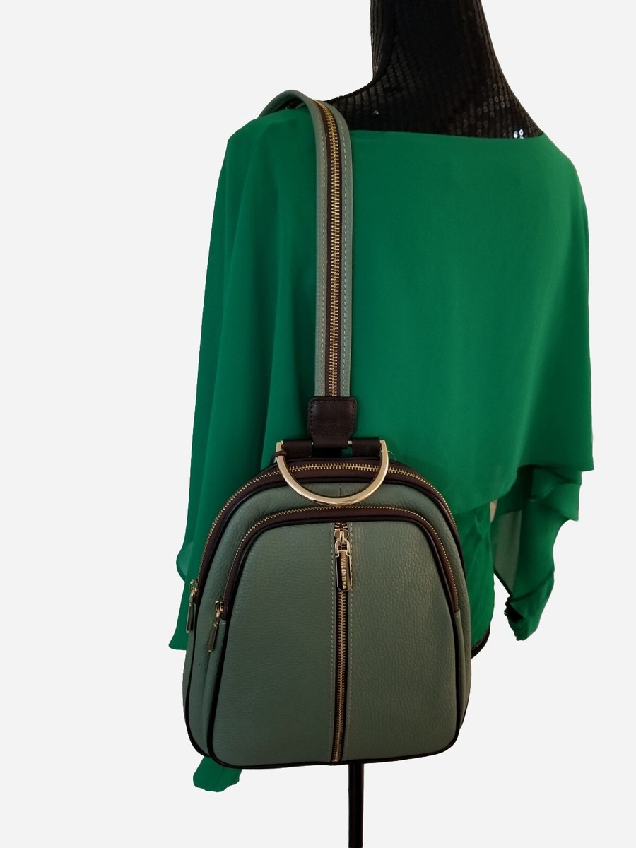 NWT ?? Valentina Italian Leather Sling Backpack/Shoulder  display picture 2