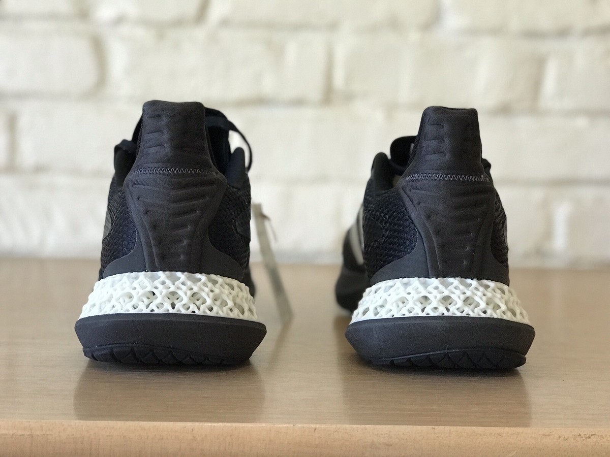 Adidas 4DFWD Pulse Running Shoes Black White Carbon Q46450 