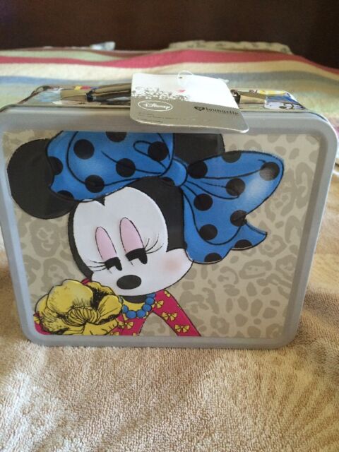 NWT DISNEY LOUNGEFLY METAL MINIE LUNCH BOX | eBay
