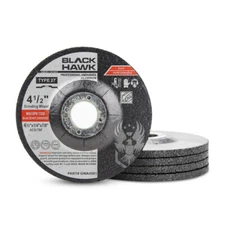 5 Pack - 4-1/2" x 1/4" x 7/8"  BHA Grinding Wheels for Aluminum and Soft Metals