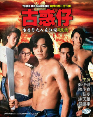 CHINESE MOVIE YOUNG AND DANGEROUS THE MOVIE 1-6 DVD ENGLISH SUBTITLE REGION ALL