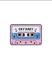 Melanie Martinez Cry Baby Cassette Pin Badge.