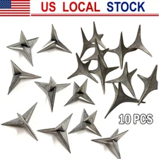 10Pcs Tire Tyre Puncture Triangle Nail Spike Anti-theft Security Car Vehicle USA