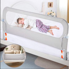 Bed Rail for Toddlers King Size Bed - 59 In Toddler Guard Rails for Queen,