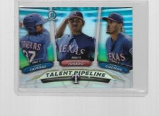 2018 BOWMAN CHROME BASEBALL TALENT PIPELINE TAVERAS / JURADO / GUZMAN