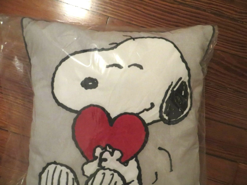  Disney Pottery Barn Snoopy Peanuts Rainbow fiesta escuela niño perro almohada regalo] Foto 3 de 4