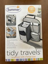 Summer - Tidy Travels - Organizer w/ Changing Pad For Automobile