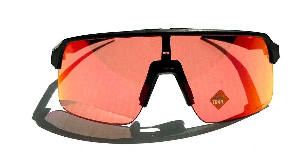 NEW Oakley SUTRO LITE Matte Carbon Rimless PRIZM Torch Red
