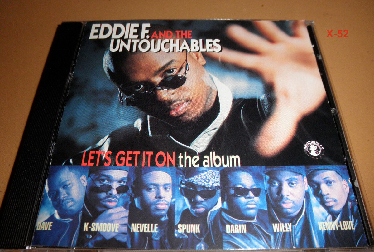 Eddie F and Untouchables CD Lets Get It On 2Pac Tupac Heavy D