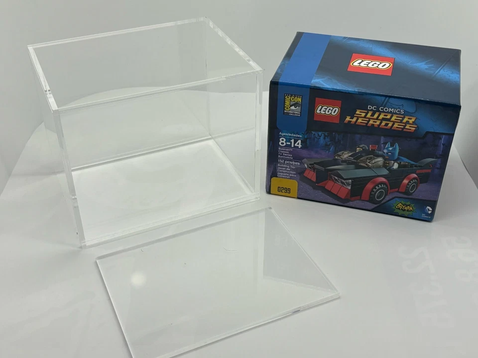 Vitrina de acrílico para juegos exclusivos LEGO SDCC San Diego Comic-Con - pequeña