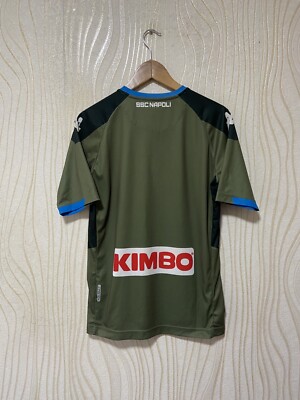 NAPOLI 2019 2020 AWAY FOOTBALL SHIRT SOCCER JERSEY KAPPA sz S MEN