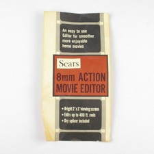 Sears 8mm Movie Editor - Instruction Sheet - Vintage Manual