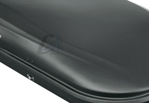 E9000 BAULE BOX TETTO GEV SPAZIO320 NERO OPACO 125X90X34 PORT 50kg 320L OM. TUV - Foto 6 di 16