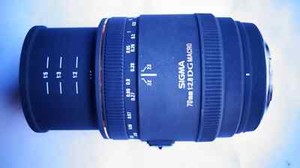 SONY A MOUNT FIT Sigma EX 70mm f/2.8 EX DG Lens + CAPS 70 mm