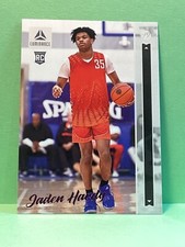 Jaden Hardy 2022 Chronicles luminance draft picks purple variation rookie card