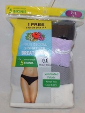 Fruit of the Loom 5-pack Breathable Micro Mesh Bikinis