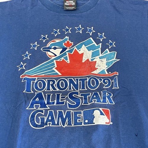 Vintage Toronto Blue Jays 1991 MLB All Star Game T-shirt Baseball Sz XL - Picture 2 of 3