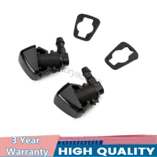 2X Windshield Washer Nozzles Spray Jet For FORD F-250 F-350 F-450 7T4Z-17603-A