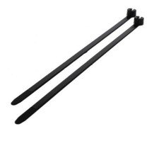 Thomas Betts ABB Ty-Rap 11.1-inch Nylon 6.6 Cable Ties 1000 Pack, Black | TY26MX