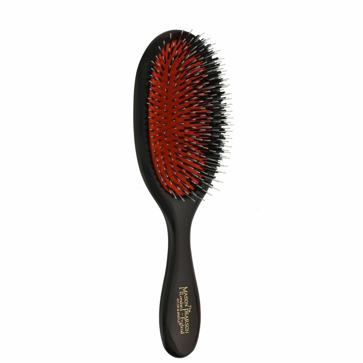 Mason Pearson Handy Bristle&Nylon Brush, # BN3 Dark Ruby, 2