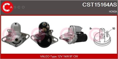 Casco CST15164AS ANLASSER STARTER für HONDA