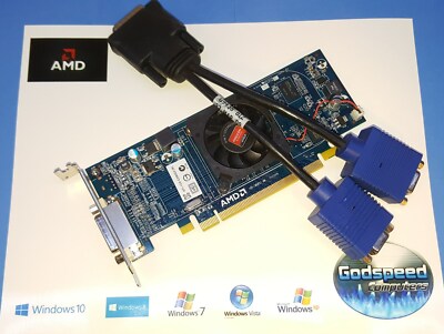 HP Pavilion s5702f s5703w s5704y s5705f HD SFF Dual Display VGA Video Card