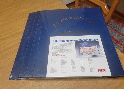 U.S. 50 States Album Coin Holder Slot Commemorative Collectors Maps Lot Of 5 - Picture 21 of 22
