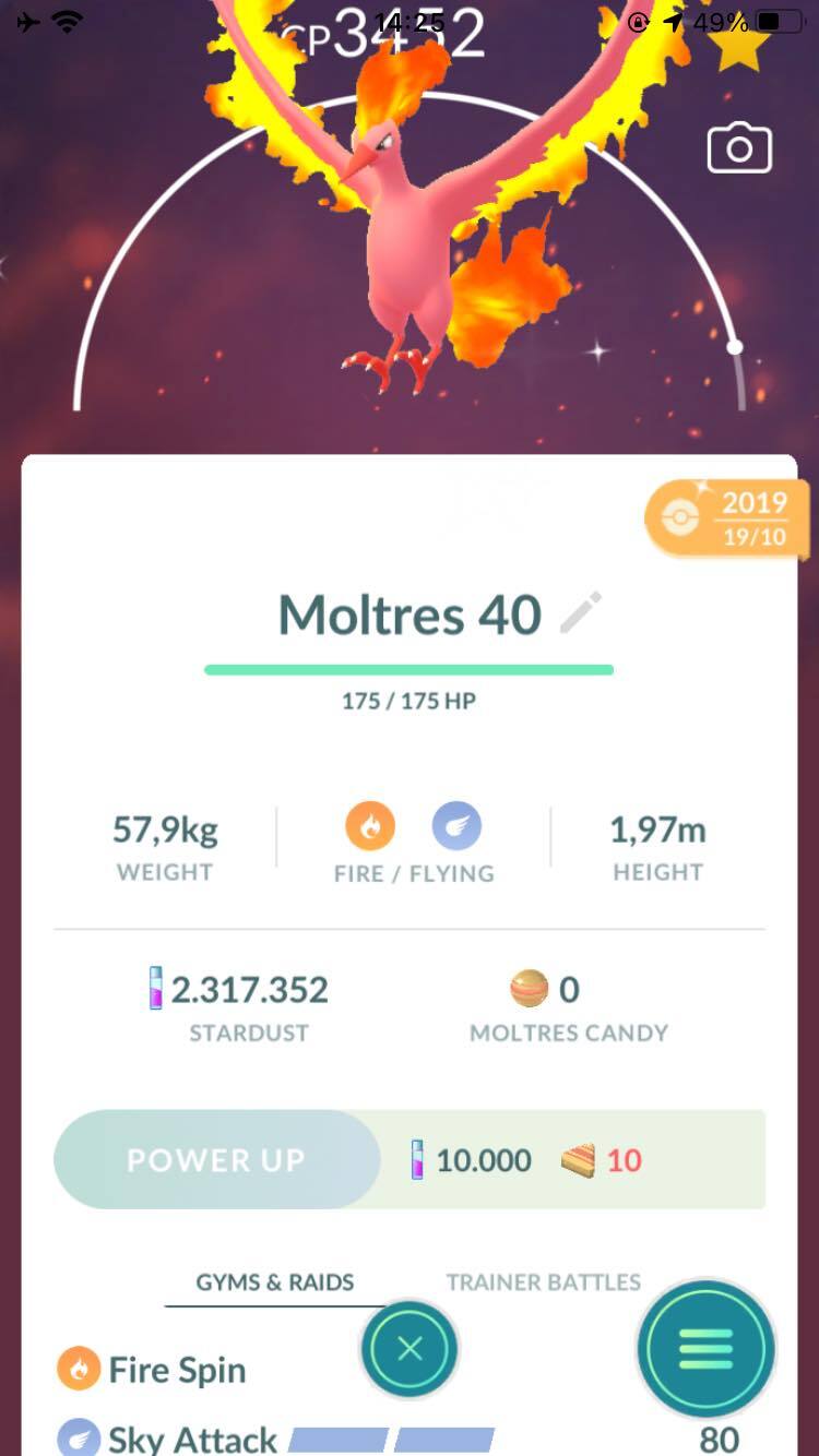 Pokemon 10146 Shiny Mega Moltres Pokedex: Evolution, Moves, Location, Stats