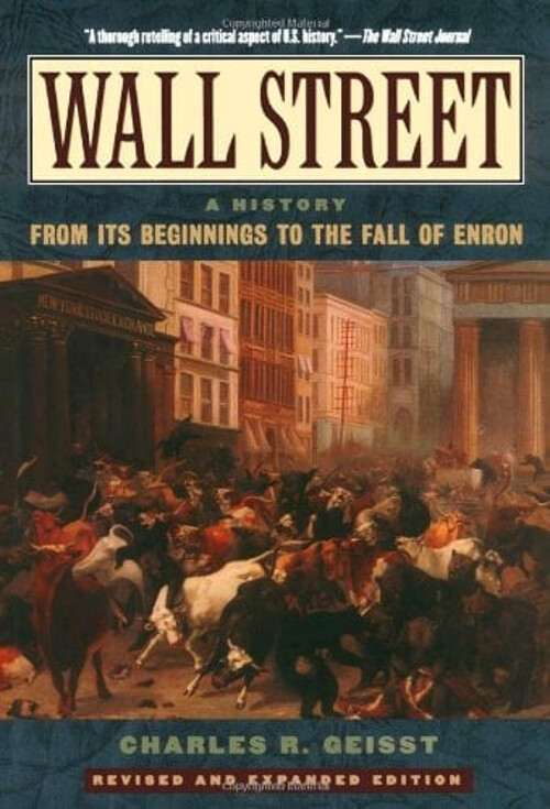 Wall Street : A History Hardcover Charles R. Geisst