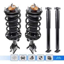 4pcs Front & Rear Shock Struts w/ Coil Springs For 2009-2015 Honda Pilot 	3.5L