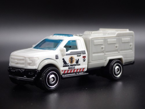 2009-2014 Ford Pick-Up Camion Animale Controllo Bianco 1/64 MB Modello Auto - Foto 7 di 7