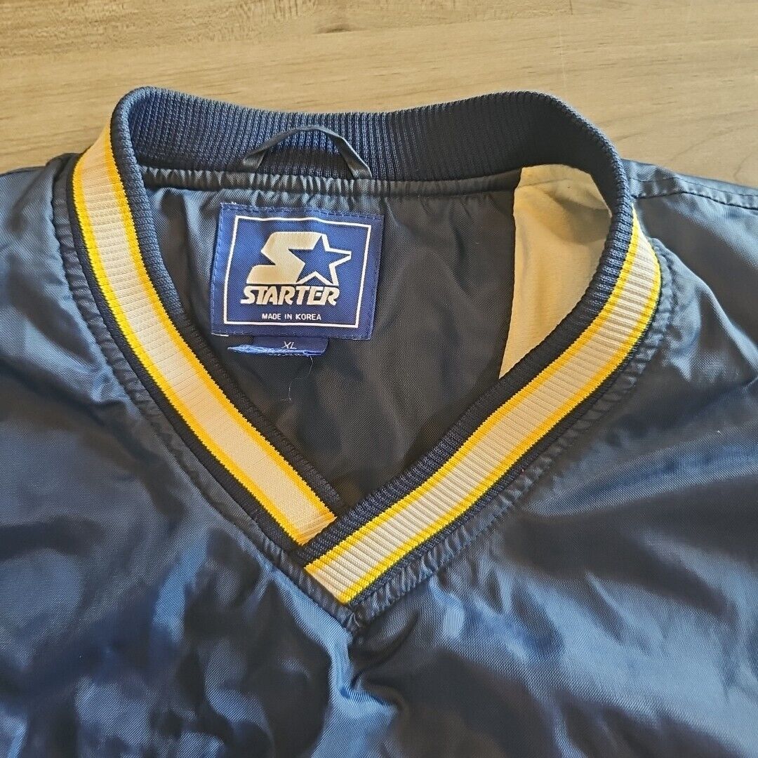 Vintage 90s Michigan Wolverines Starter Pullover Windbreaker Vintage 90s Michigan Wolverines Starter Pullover Windbreaker