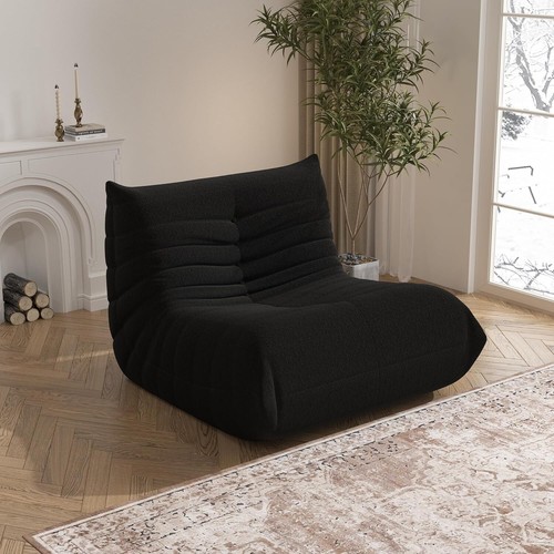 Floor Sofa Armless Sofa Divan Bed Tatami Sofa Cloud Couch Caterpillar Lazy Sofa - Picture 17 of 24