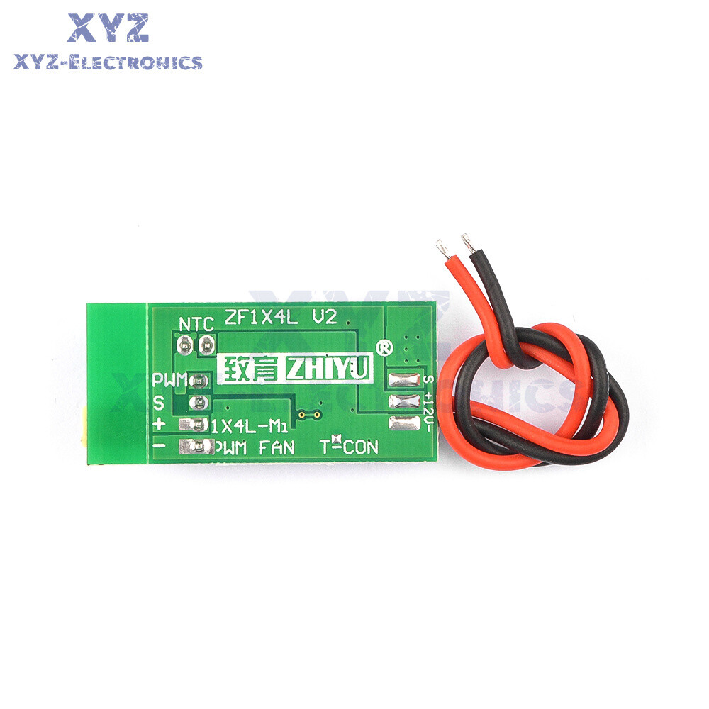 Temperature Controller Module Single 12V DC PWM 2-3 Wire Fan Temperature Control Governor Computer