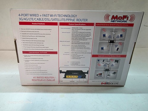 Routeur Mofi Network MOFI4500-4GXeLTE SIM 7 V2 4G/LTE - Photo 5/7