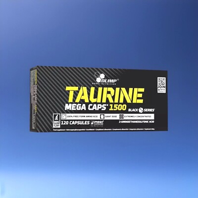 (58,68 /kg)Olimp Taurine Mega Caps 1500 - 120 Kapseln,(202,8g Gesamtinh)