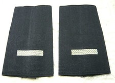Aufschiebeschlaufen Luftwaffe Flieger UA wei&szlig;/blau Bw Dienstgradabzeichen