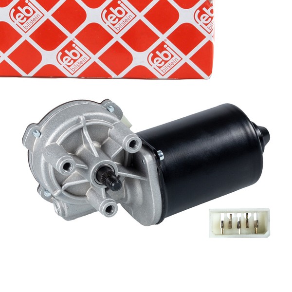 febi Wischermotor FüR VW Golf 3 4 Lupo Passat B3/B4 Polo 6N T4 Vento A3 8L Vorne-image