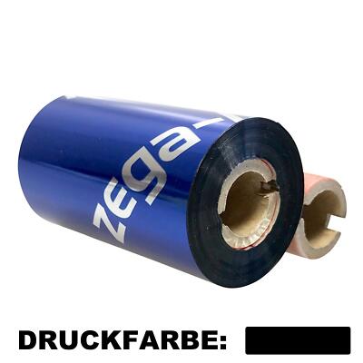 Farbband 57 mm x 74 m zega quantum (Harz für PE/PP/PET-Folie) Zebra TLP2824 Plus