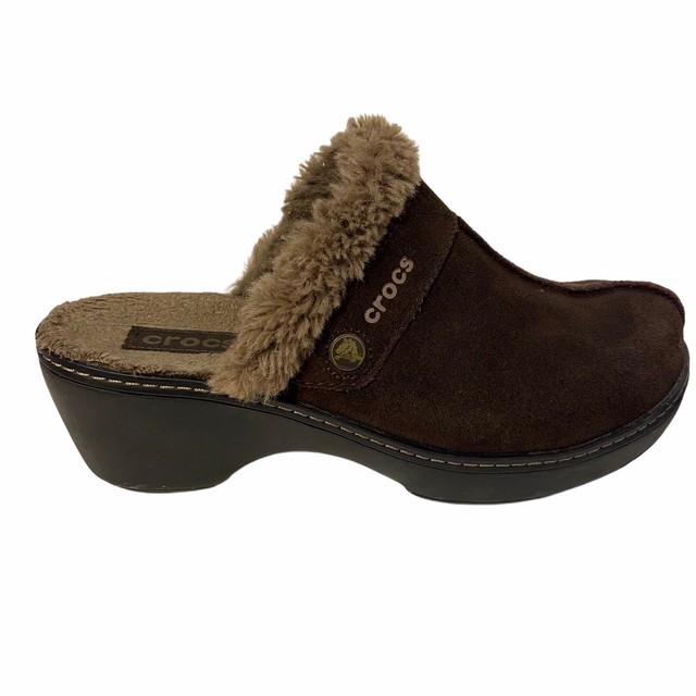 fur mules womens