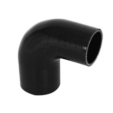 2" to 2.5" 90 Elbow Coupler Turbo/Intake/Intercooler Silicone Hose Reducer Black
