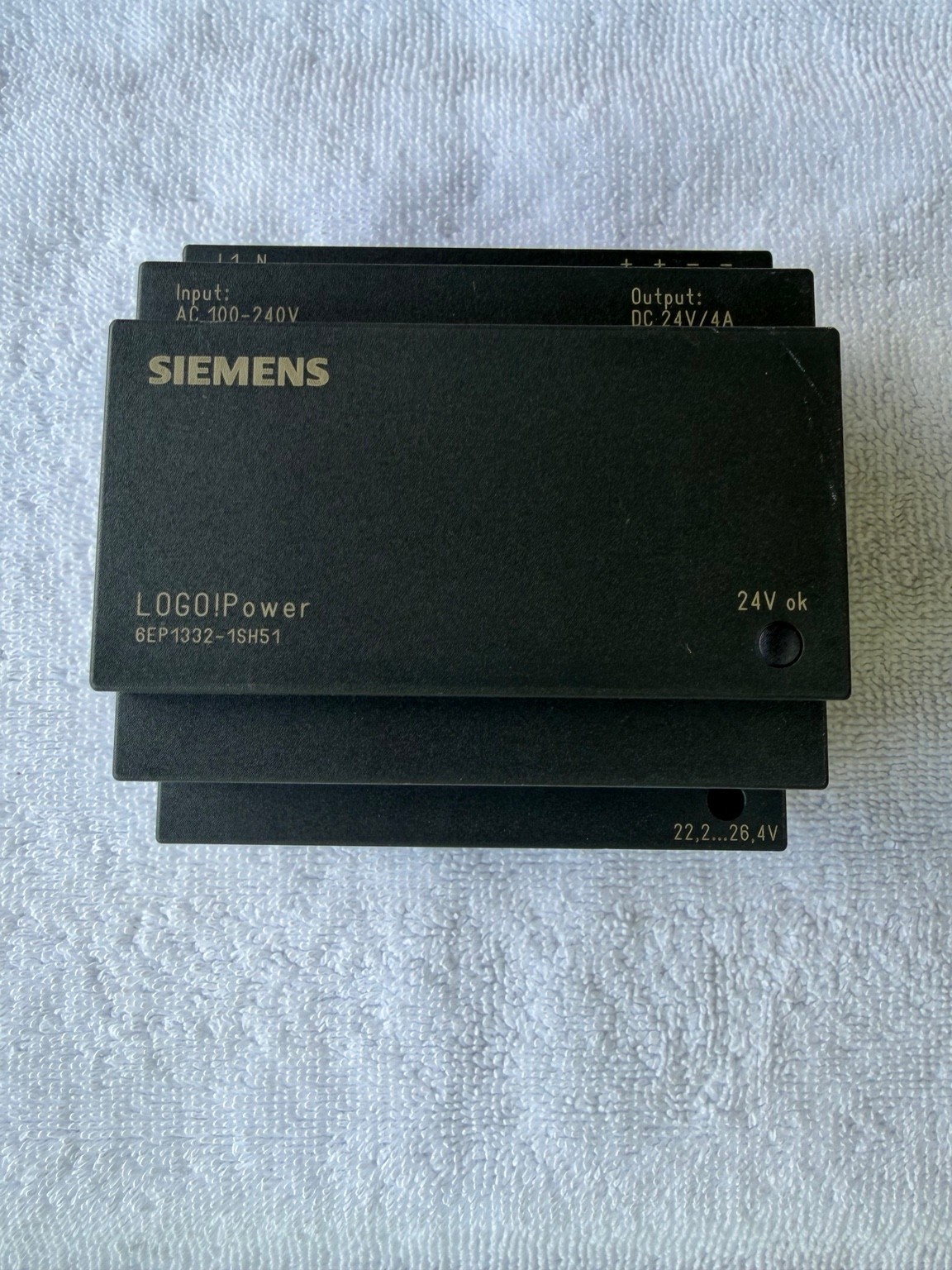 Siemens 6EP1332-1SH51 LOGO Power Supply 24VDC 4A